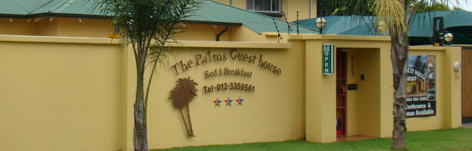 Palms Guest House, Accommodation Pretoria